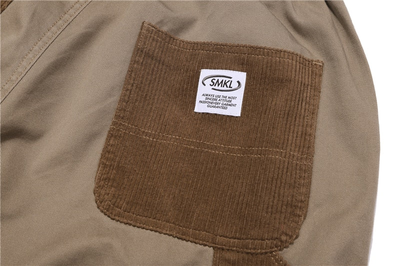 Pantalon Large Marron