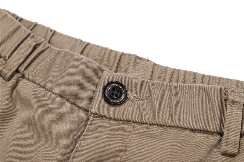 Pantalon Large Marron