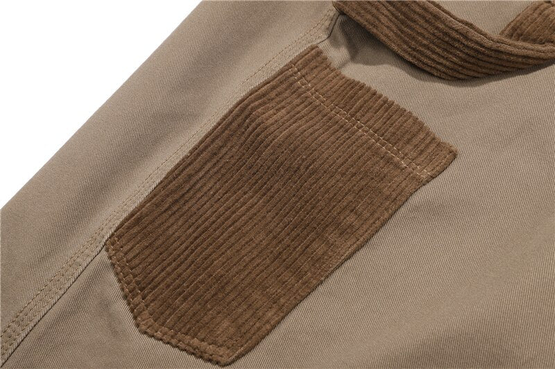 Pantalon Large Marron