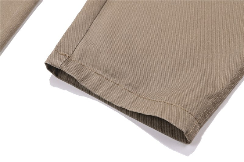 Pantalon Large Marron