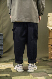 Pantalon Large Marron