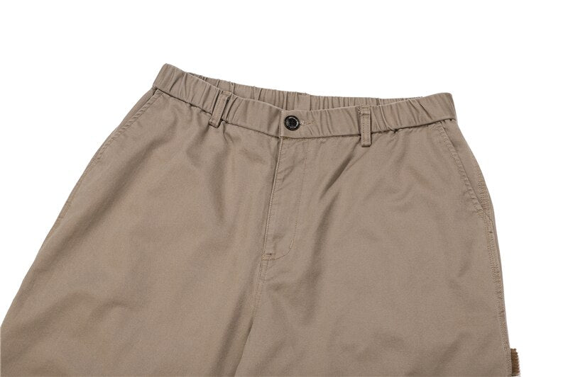 Pantalon Large Marron