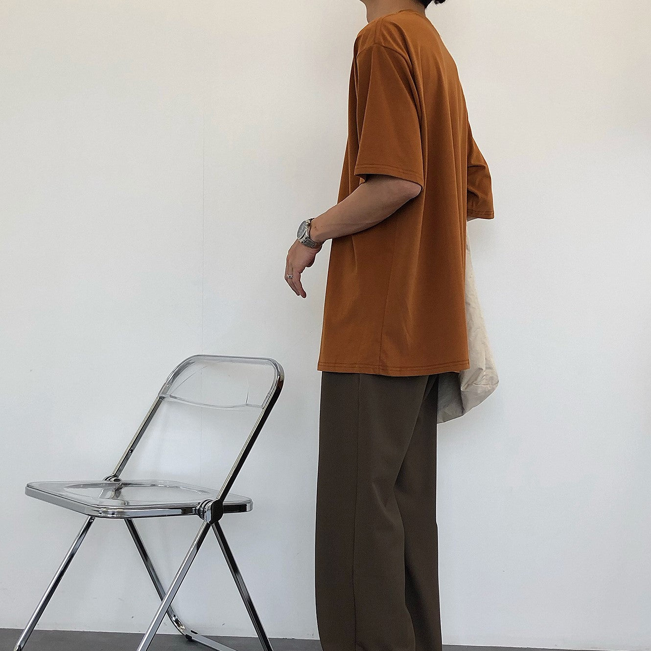 Pantalon Noir Vintage