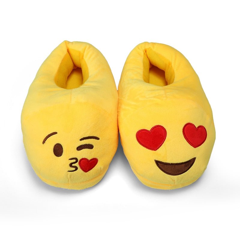 Pantoufles emoji smiley - SHOPIBEST