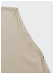 Pull Sans Manches Homme Noir