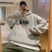 Sweat A Capuche Gris