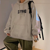 Sweat A Capuche Gris