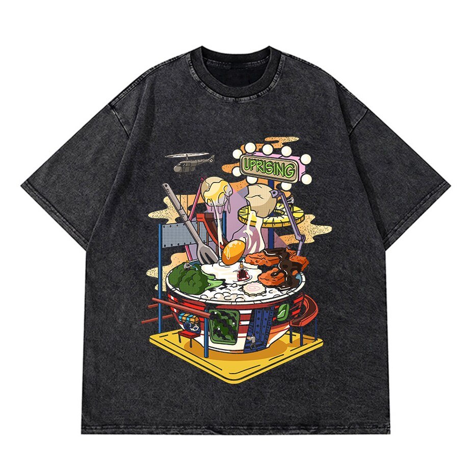 T-Shirt Oversize Japonais