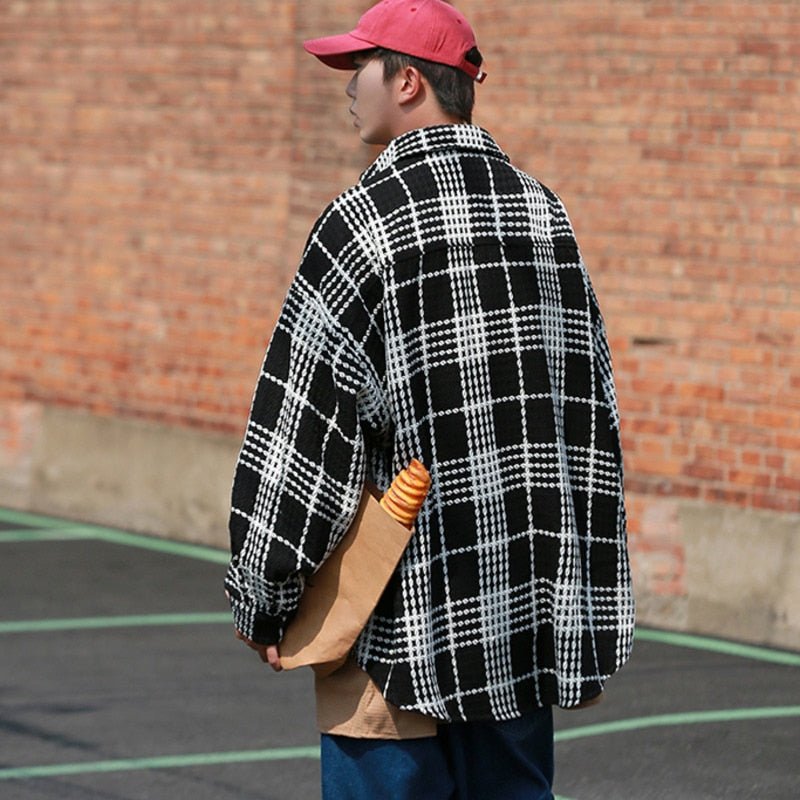 Veste à Carreau Homme