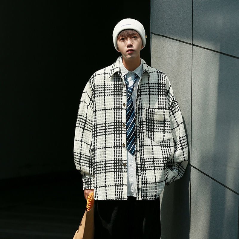 Veste à Carreau Homme