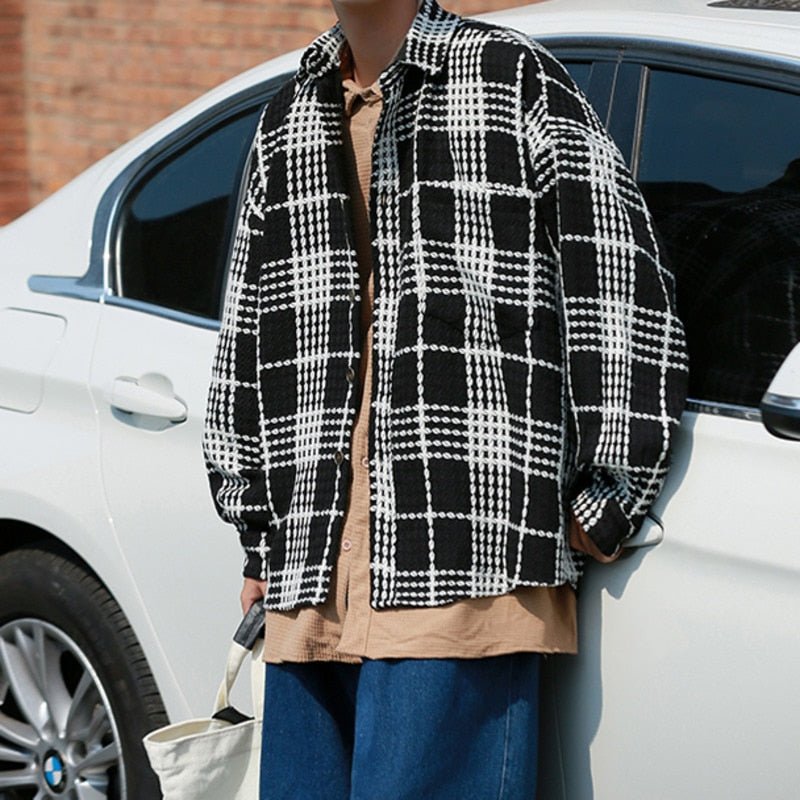 Veste à Carreau Homme