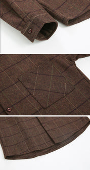 Veste A Carreau Homme