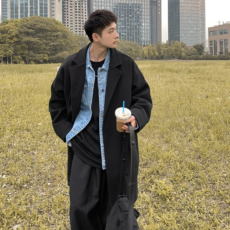 Veste Coreenne Beige