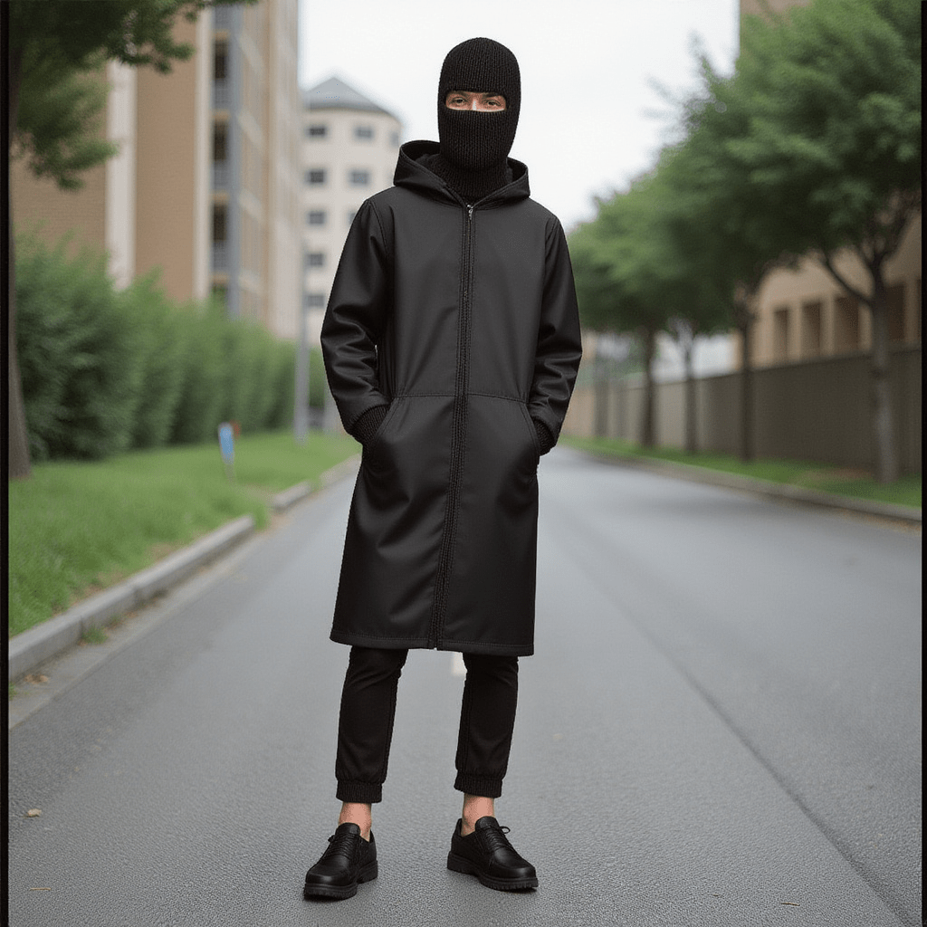 Cagoule Noir