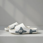 Claquette Homme Gris