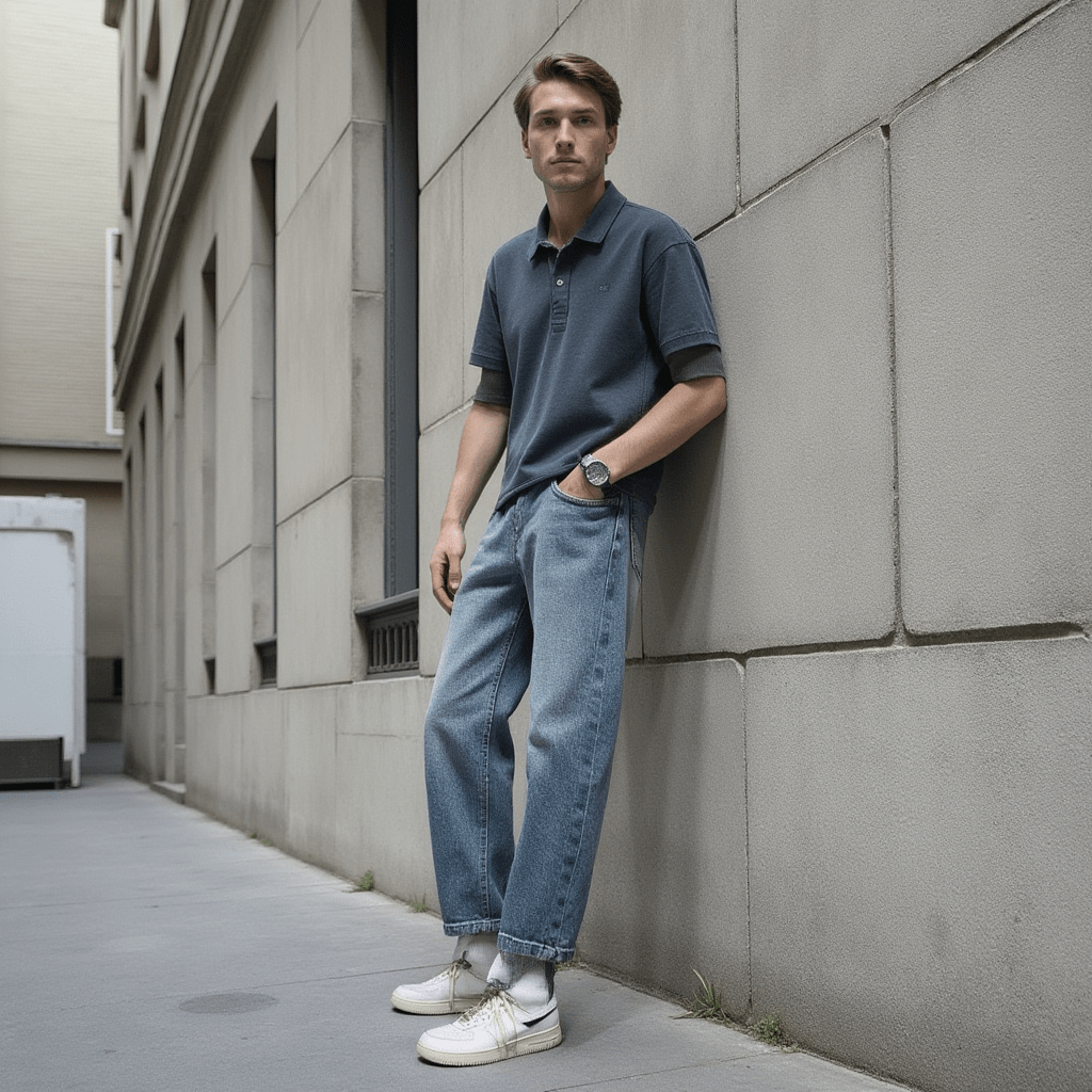 Jean Baggy Homme