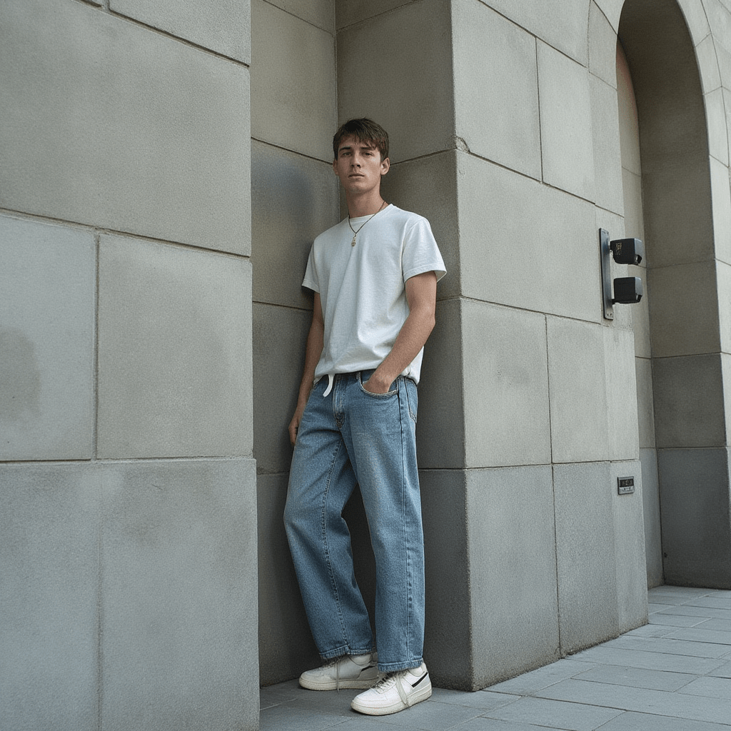 Jean Baggy Homme