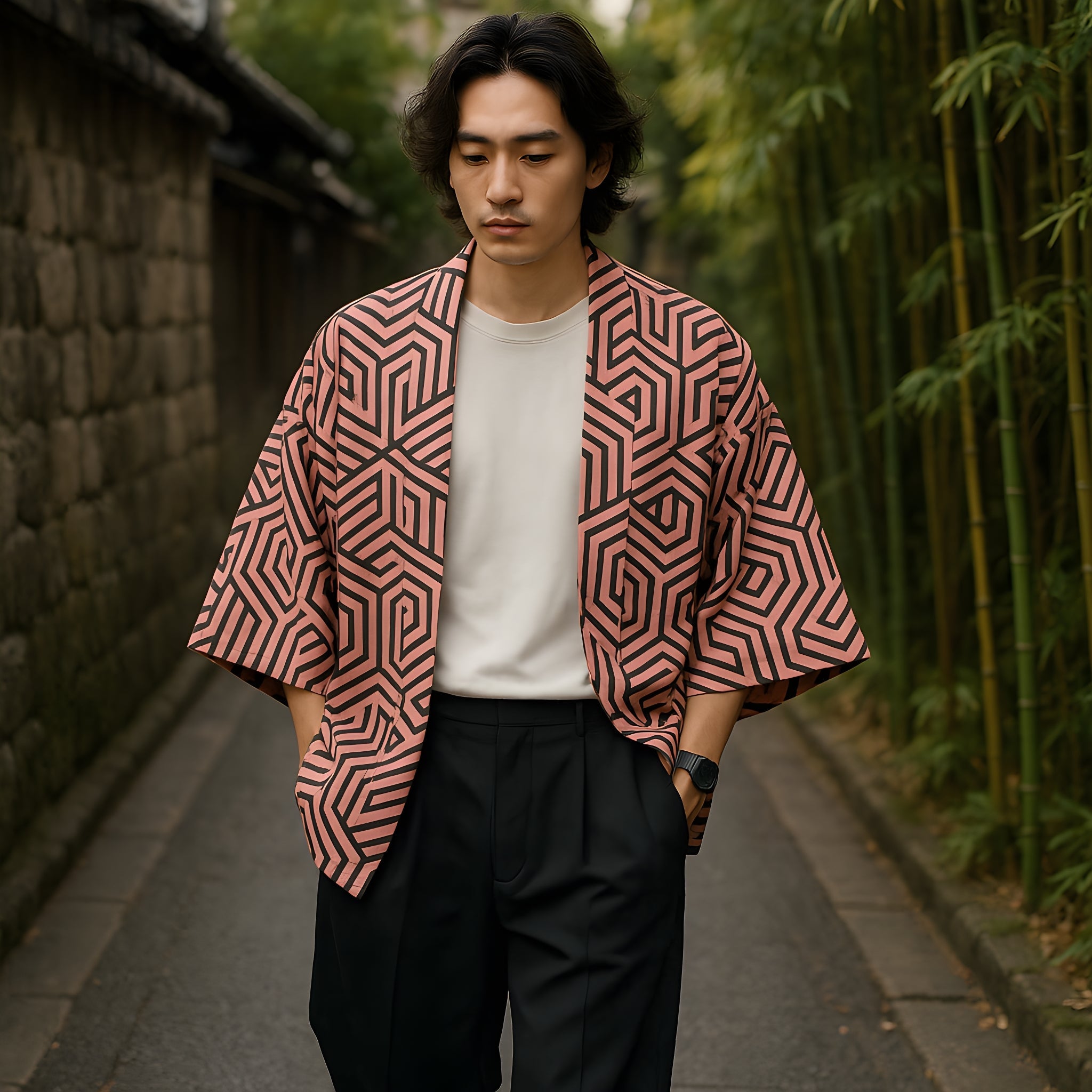 Kimono Haori Homme