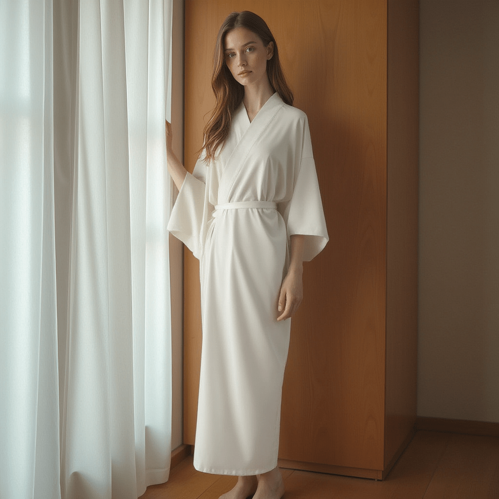Kimono Japonais Blanc
