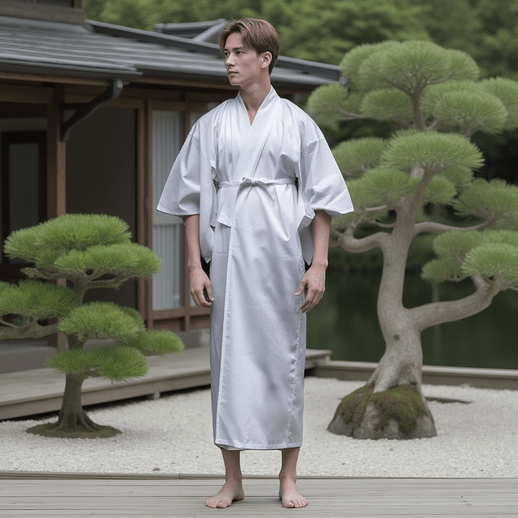 Kimono Japonais Homme D'Été