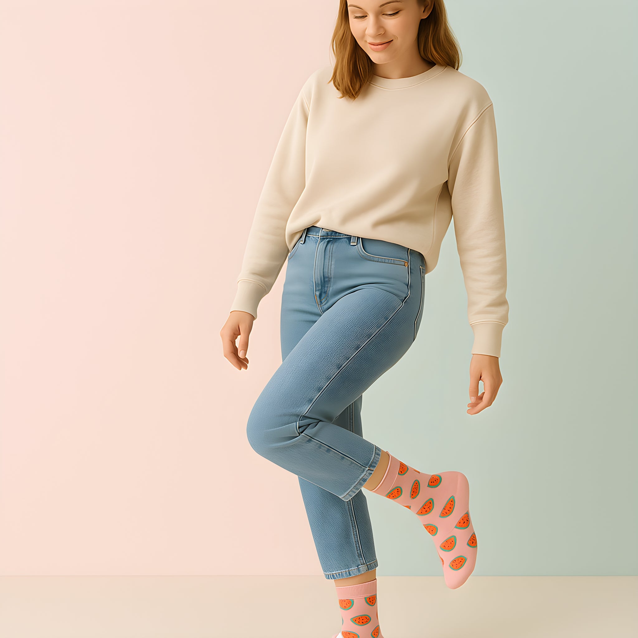 Chaussettes de fruits fantaisie - France Chaussettes de fruits fantaisie - France