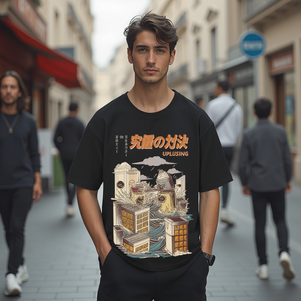 Tee shirt Japonais Homme