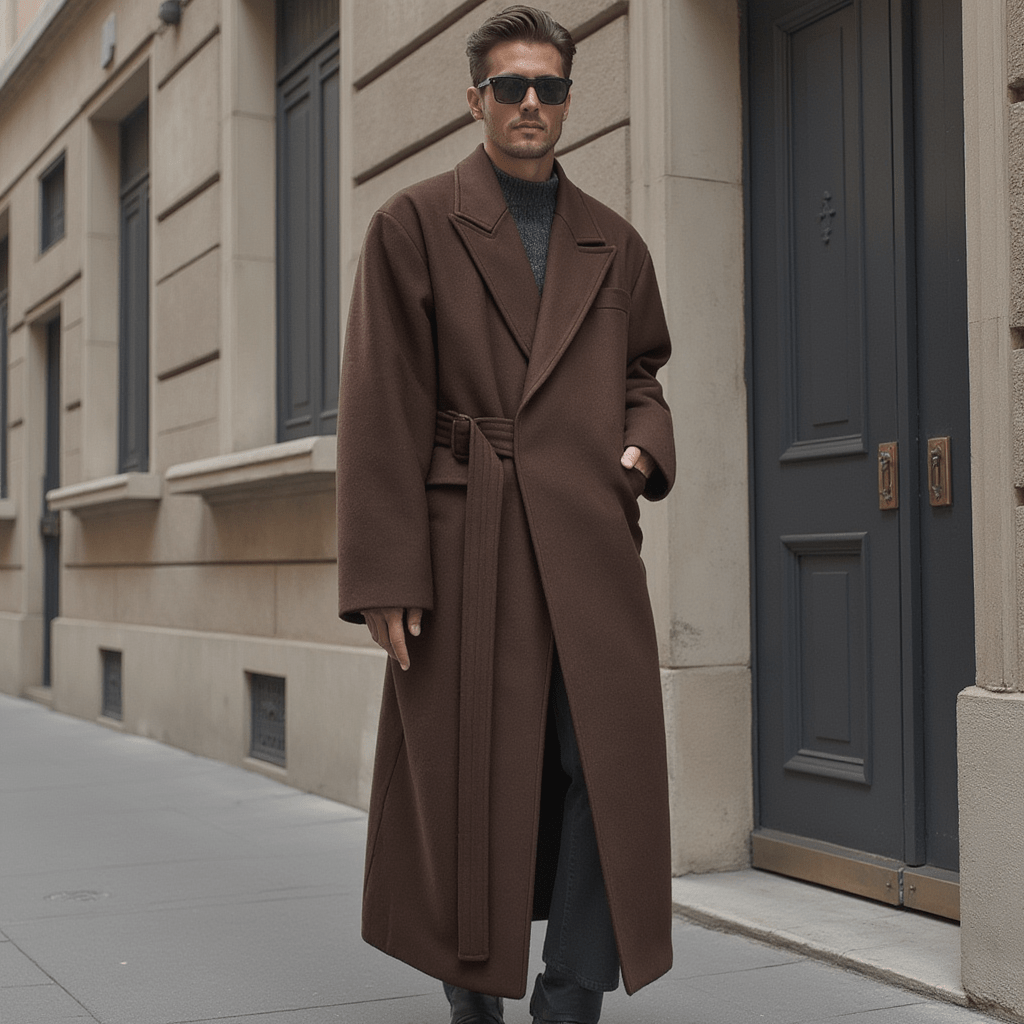 Manteau Long Homme