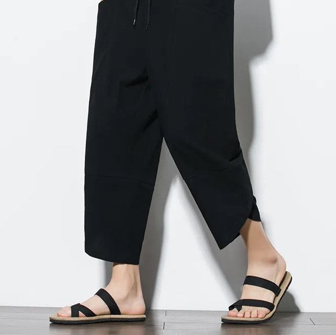 Pantalon Japonais Noir