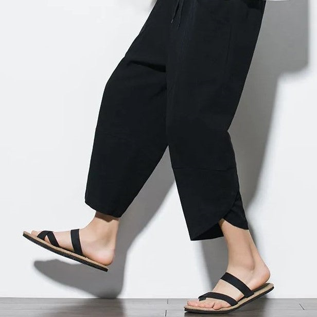 Pantalon Japonais Noir