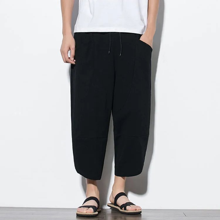 Pantalon Japonais Noir