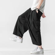 Pantalon Large Style Japonais