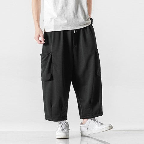 Pantalon Large Style Japonais