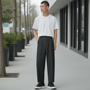 Pantalon Noir Homme