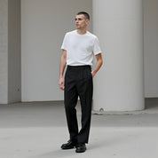 Pantalon Noir Homme