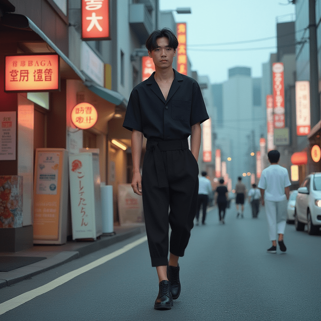 Pantalon Streetwear Japonais