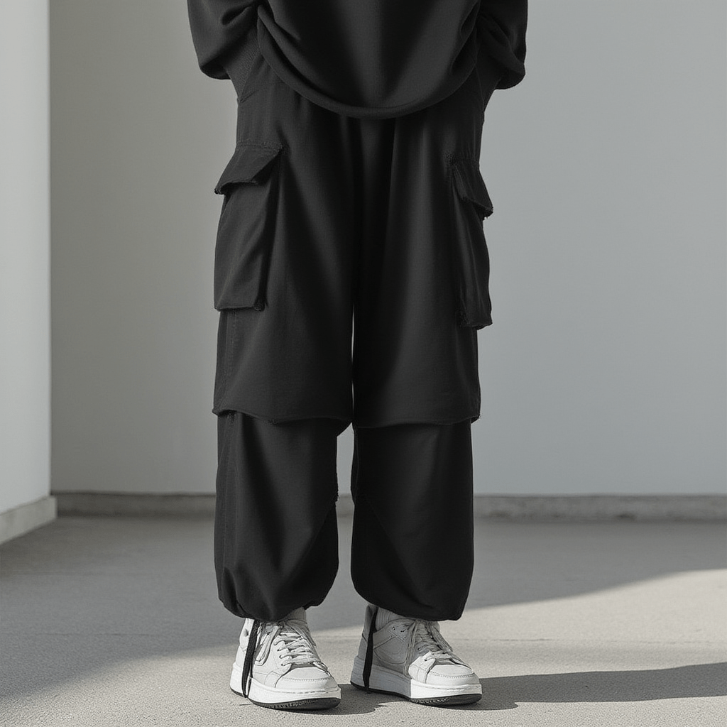 Pantalon Streetwear Noir