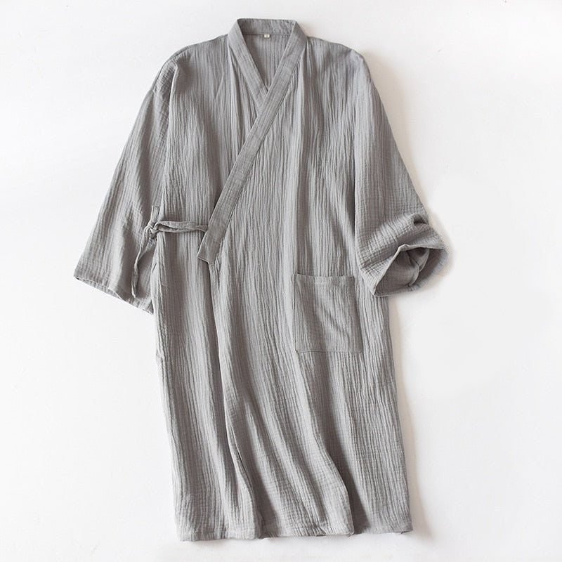 Kimono Traditionnel Peignoir Chinois Homme Kimono Homme Bohème En