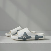 Claquette Homme Gris