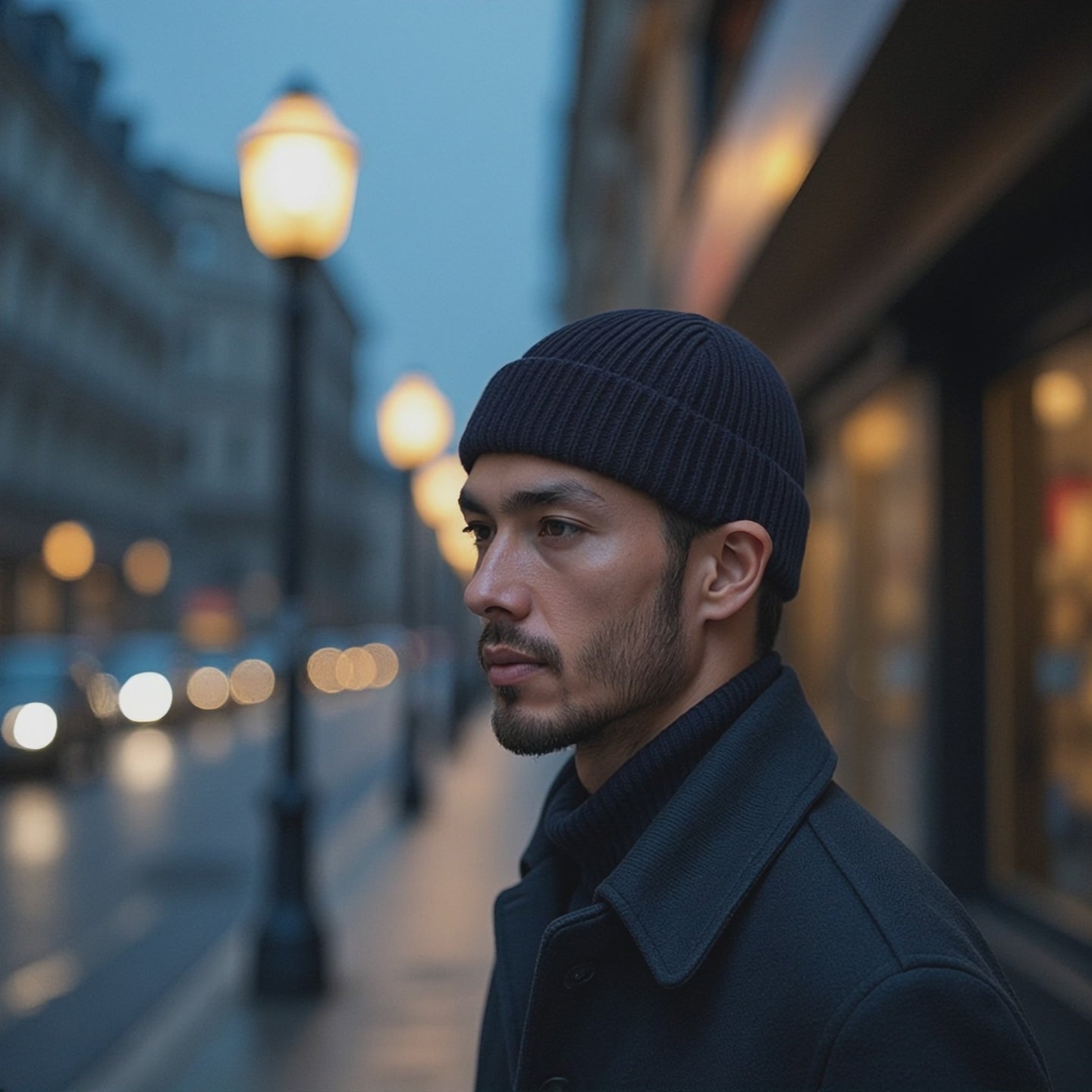 Bonnet Court Homme