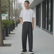 Pantalon Noir Homme