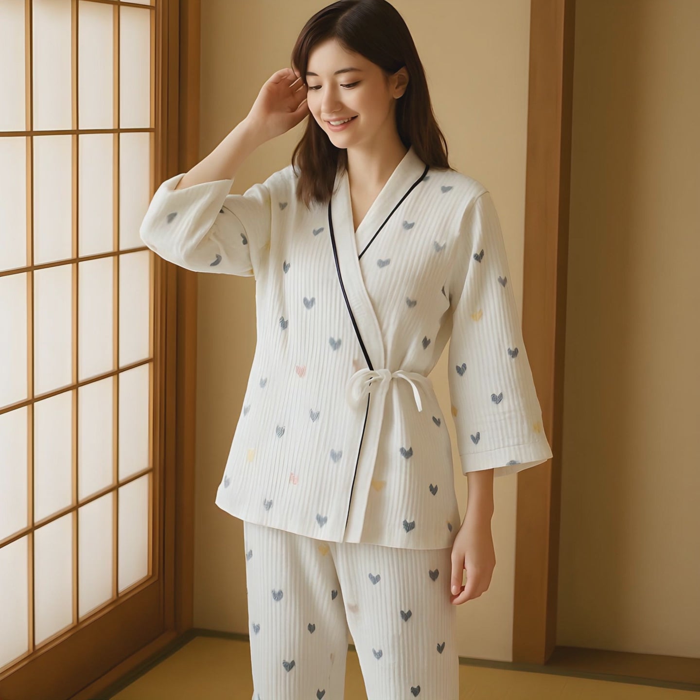 Ensemble Pyjama Femme Kimono