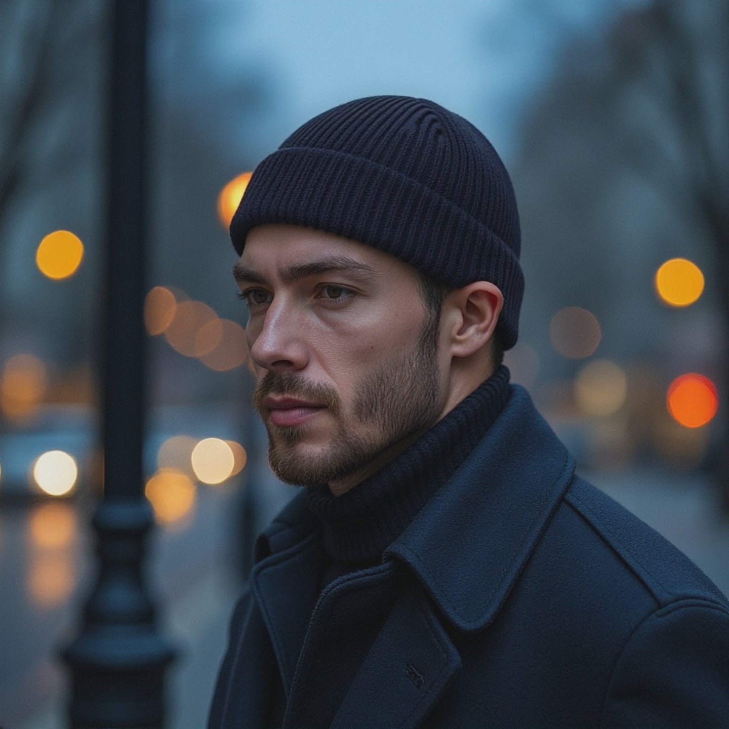 Bonnet Court Homme