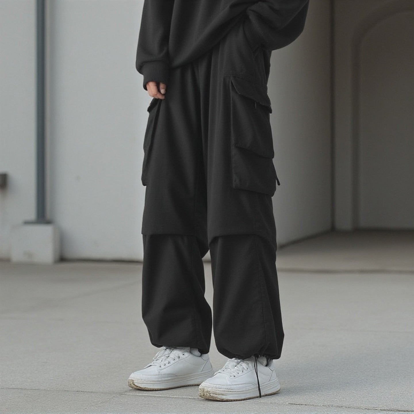 Pantalon Streetwear Noir