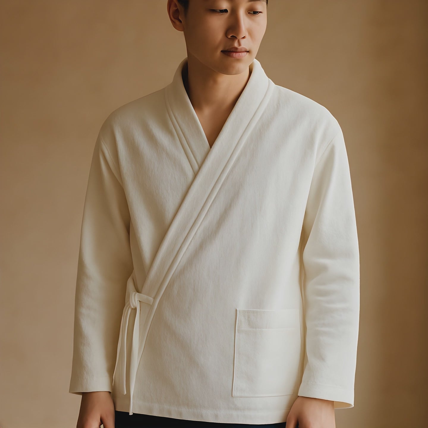 Veste Kimono Japonais - Uni