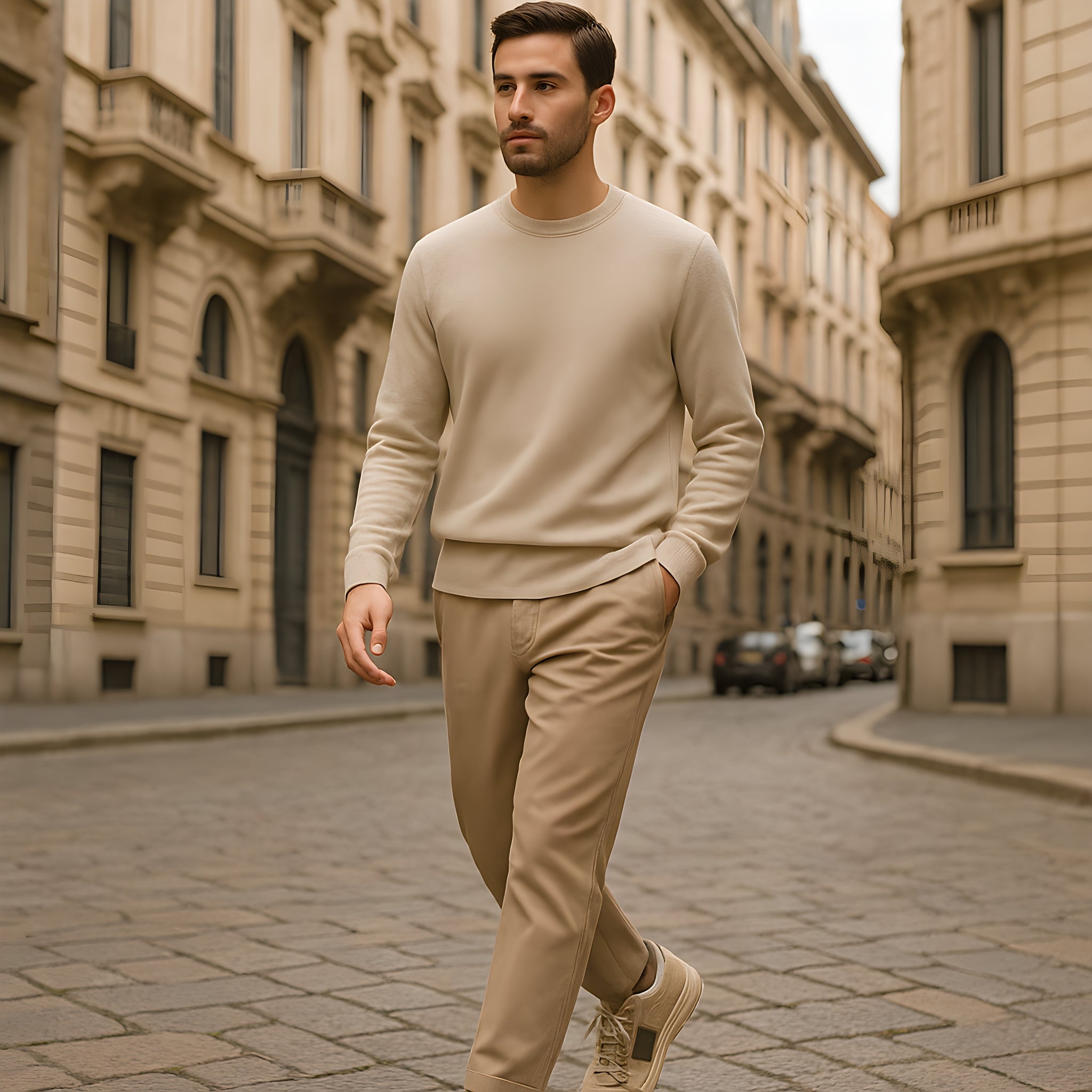 Sneakers Beige