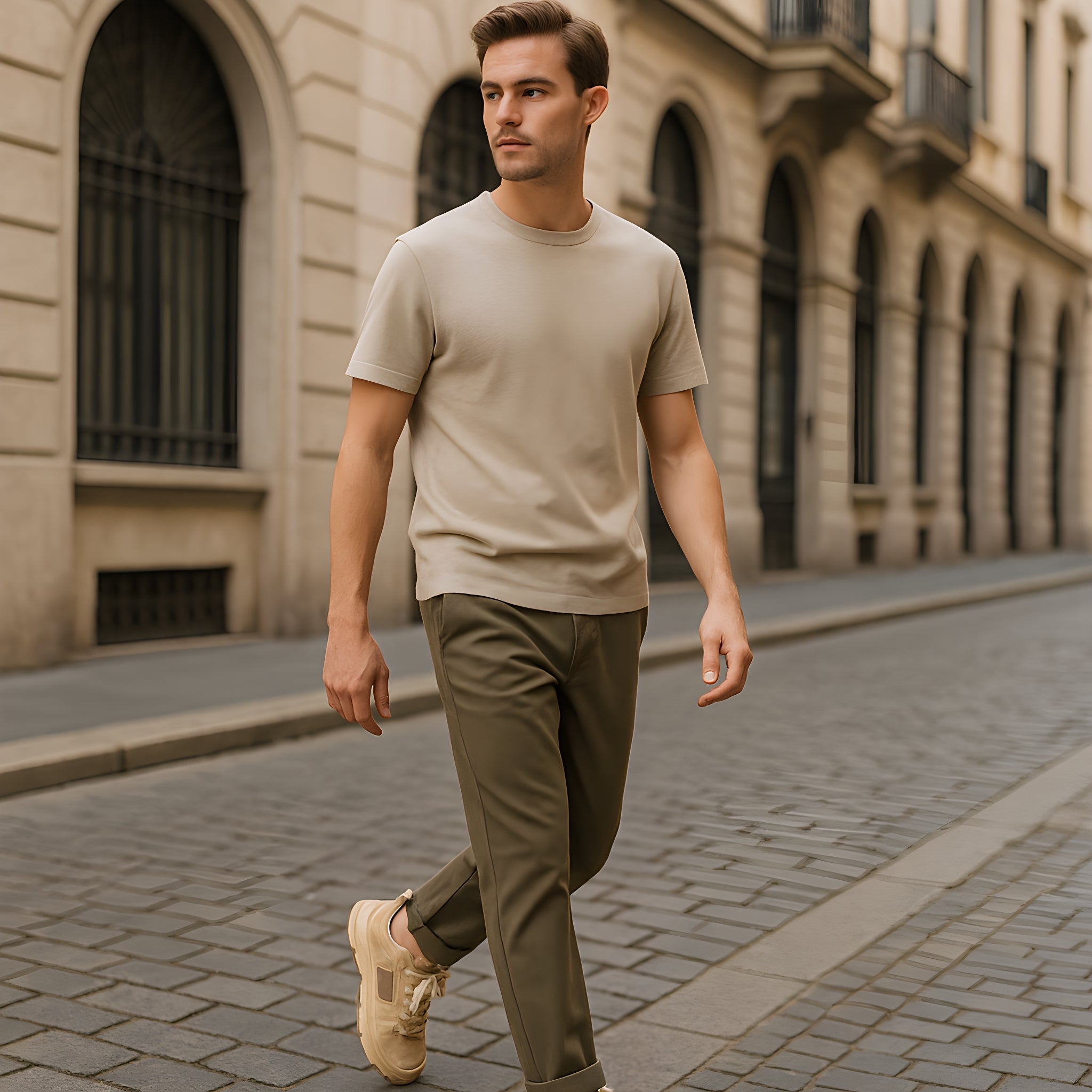 Sneakers Beige