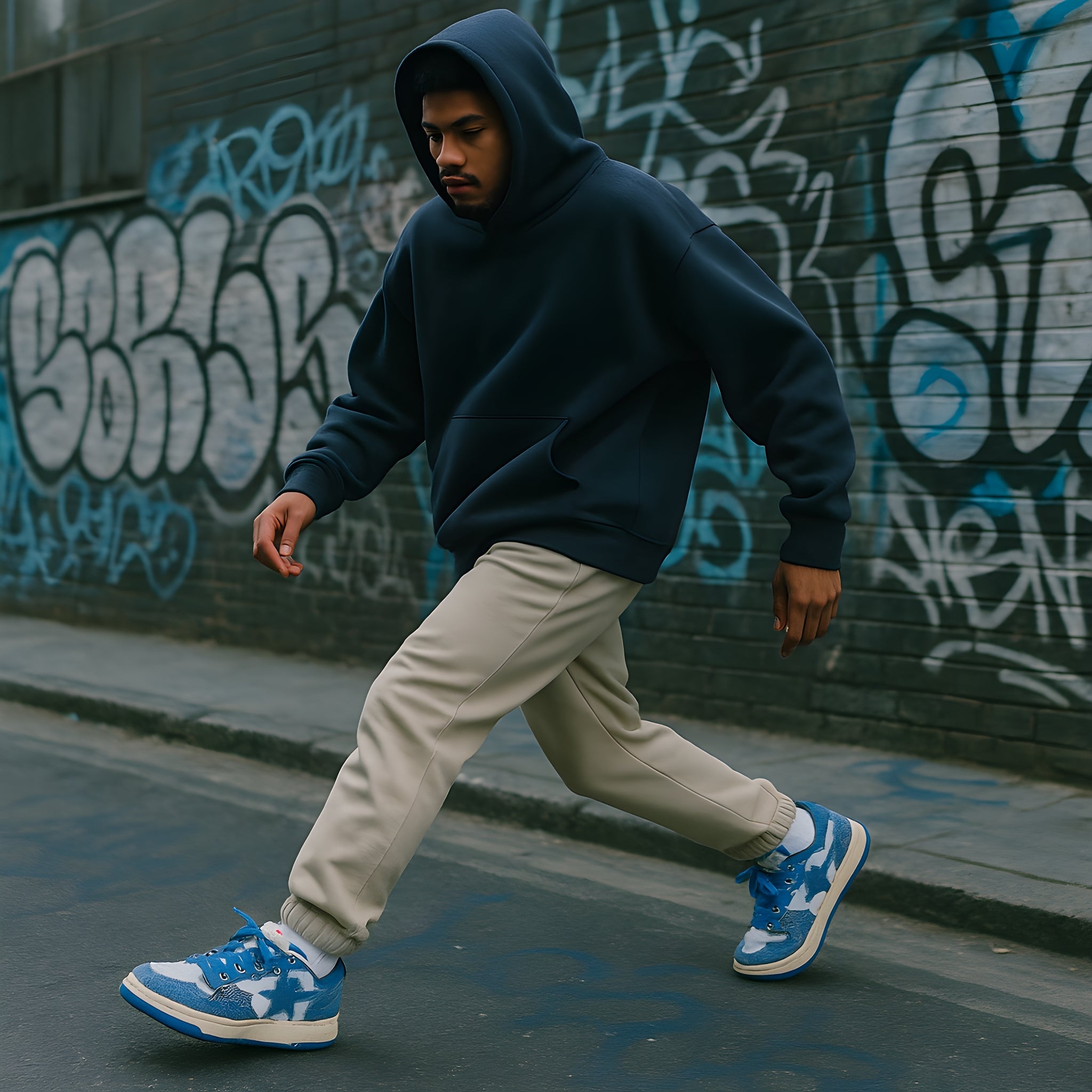 Sneakers Bleu