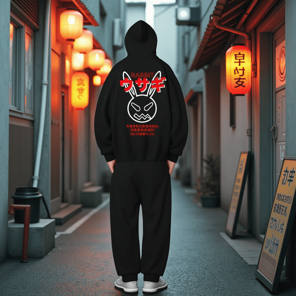 Sweat Streetwear Japonais