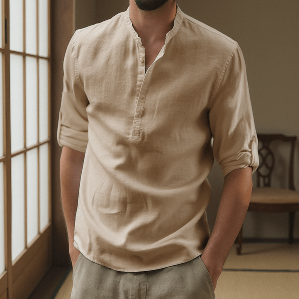 T-shirt Japonais Lin