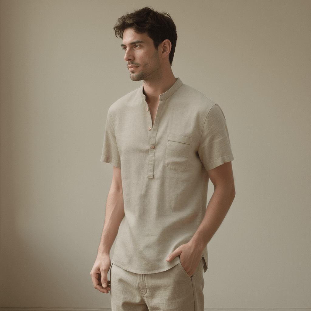T-shirt Lin Coton Japonais